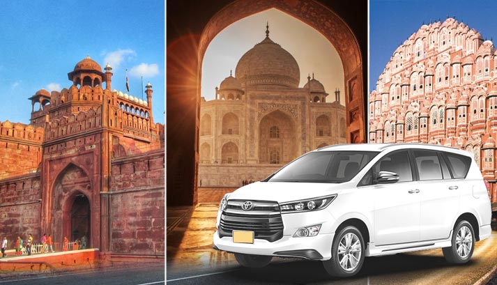 Golden Triangle Tour by Car/Taxi 